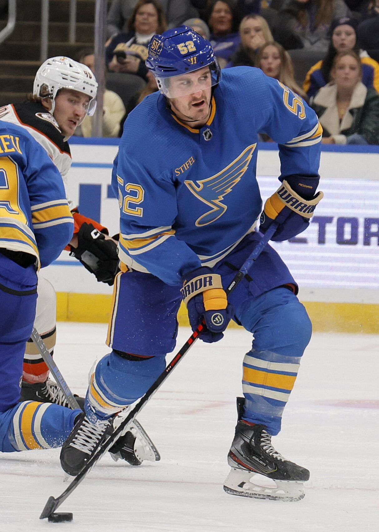 Blues 6, Ducks 2